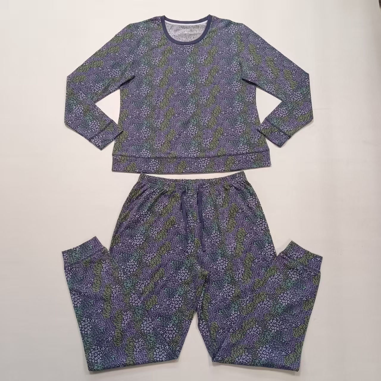 Boulevard - Pijama Mujer Diseño Azul Talla L