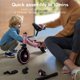thumbnail image 5 of Bicicleta 5 en 1 para niños pequeños de 1 a 4 años con entrenamiento de equilibrio, 5 of 7