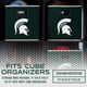 thumbnail image 3 of Contenedor de almacenamiento Franklin Sports NCAA Michigan State Spartans, 3 of 8
