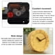 thumbnail image 3 of Reloj despertador creativo de madera maciza, moderno reloj de mesa pequeño con aguja de madera, silencioso, reloj de registro, 3 of 6