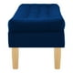 thumbnail image 3 of Banqueta Wood 2c Felpa 05 Azul Marino, 3 of 4