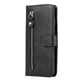 thumbnail image 2 of Funda con Cremallera para Samsung Galaxy A12 5G, Carcasa Cartera de Cuero PU con Soporte y Tarjetero, 2 of 5