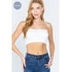 thumbnail image 1 of Saronite Top de Tubo Bandeau sin Tirantes, Acolchado y sin Costuras Basics, Blanco (para Mujer), 1 of 5