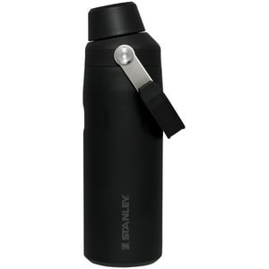 Botella De Agua Stanley Iceflow Fast Flow, 473 Ml, Aislante, Negra