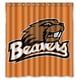 thumbnail image 1 of Cortina de ducha con ganchos para baño de Oregon State Beavers, tamaño 66 x 72 pulgadas, 1 of 3