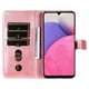 thumbnail image 4 of Funda con Cremallera para Samsung Galaxy A33 5G, Carcasa Cartera de Cuero PU con Soporte y Tarjetero, 4 of 6