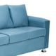 thumbnail image 4 of Sofa Kendy 3c Felpa 12 Azul Petroleo, 4 of 6