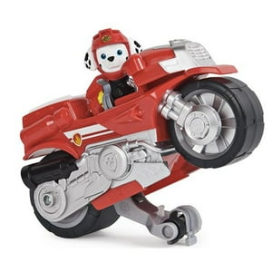 Nickelodeon - Juguete Marshall Auto Rojo Friccion Paw Patrol
