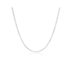 Fershop - Cadena Grumet Plateada 6 Mm 40 Cm
