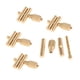 thumbnail image 3 of Tornillo De Cuello De Saxofón Profesional De 5 Piezas Portátil Para Instrumento De Viento De Madera, 3 of 3