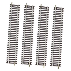 Magideal - 4 Piezas De Accesorios Para Maquetas De Vías Ferroviarias A Escala Ho, Piezas De Tren De Juguete, Escena Diy Para Cumpleaños De Aulas De Guarderías De 241 Cm X 3 Cm