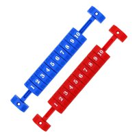 Ioensy - 2 Contadores De Marcador De Futbolín Universales Para Reemplazo De Marcador