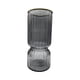 thumbnail image 1 of Florero Jarron Decorativo Vidrio Diseño Lineas 24cm, 1 of 2