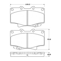Pastillas Freno Para Auto Pqpro 500.05020