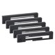 thumbnail image 1 of Cinta para Impresora FWFQX MD910 Paquete de 5 Compatible Negra, 1 of 5