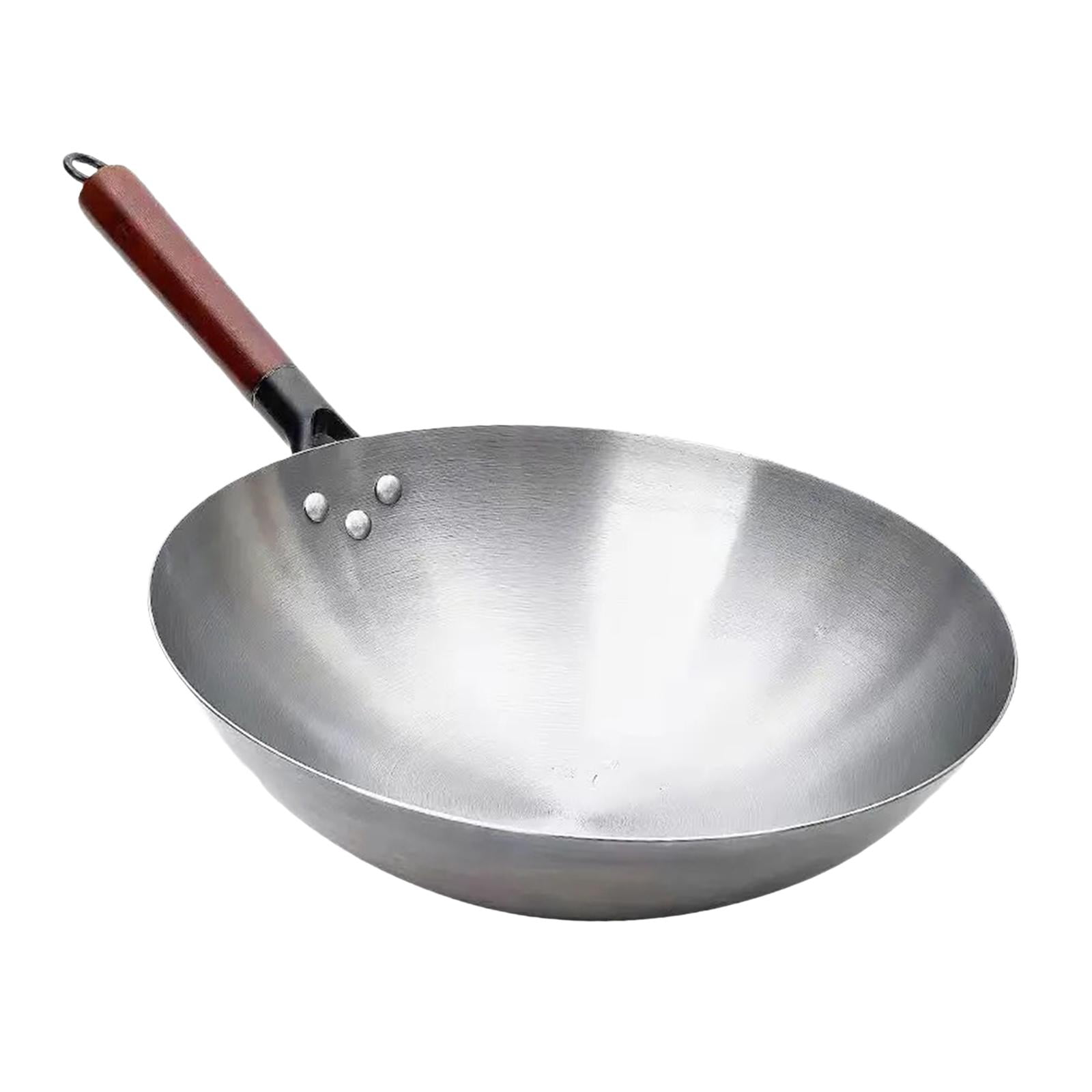 Bothyi - Sartén Puestos De Comida Sartén Para Saltear Sartén Práctica Y Ligera Para Cocinar En El Hogar 34 Cm