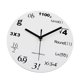 thumbnail image 1 of Moderno Acrílico Redondo Hogar Dormitorio Tiempo Cocina Reloj De Pared Cuarzo-ecuación, 1 of 3