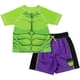 thumbnail image 1 of Conjunto De Traje De Protección Contra Erupciones Y Bañador Avengers Hulk, 1 of 3