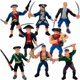 thumbnail image 1 of Juego de Figuras de Acción de Piratas Liberty Imports - 8 Piezas, 1 of 7
