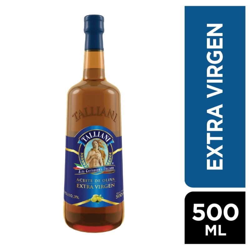 Aceite Oliva Extra Virgen Botella 500 ml Talliani