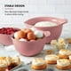 thumbnail image 3 of Juego de 4 cuencos para mezclar KitchenAid, universales, de plástico, 3 of 3