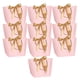 thumbnail image 1 of 10 Bolsas De Regalo A Granel Bolsas De Mercancía Reutilizables Para Aniversarios Cumpleaños Rosa XS, 1 of 5