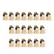 thumbnail image 1 of 20 Piezas Colgantes De Ni?a DIY Dijes Para Hacer Joyas Hallazgos Llavero Pendiente Blanco, 1 of 5