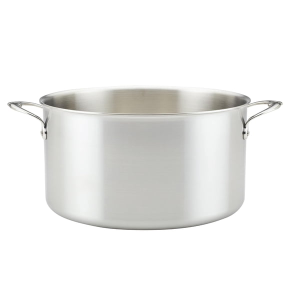 Olla Alta Thomas Keller Insignia De Acero Inoxidable De 12 Cuartos