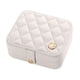 thumbnail image 4 of Joyero Caja De Joyería Duradera Para Niñas Para Pendientes Pulseras Novia Blanco, 4 of 5