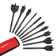 thumbnail image 1 of Set de Brocas Planas WORKPRO de Acero de Alto Carbono, 1 of 3