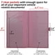 thumbnail image 2 of Portadocumentos Imprescindibles Para El Coche Color Morado, 2 of 9