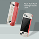 thumbnail image 2 of Funda protectora para consola de juegos Asus ROG ALLY Funda protectora para consola de juegos con pintura en aerosol de superficie y color de contraste-Blanco, 2 of 6