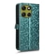 thumbnail image 4 of Funda Cartera Lunares Motorola Edge G86 Power 5G con Tarjetero, Correa y Soporte Verde, 4 of 6