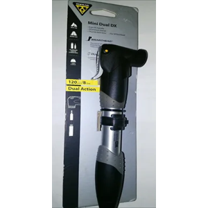 Genérico - Bomba De Aire Topeak Mini Dual De 120 Psi Para Viajes De Ida Y Vuelta, Color Plateado