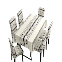 Decoideasemi - Juego De Mantel Más 6 Fundas De Sillas