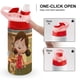 thumbnail image 4 of Millie la MagníficaBotella de Agua con Tapa Pop Top de Un Toque, Acero Inoxidable, a Prueba de Fugas, para Deportes, Botella Infantil rosa 12 oz, 4 of 6