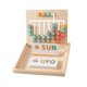 thumbnail image 5 of Juego De Cartas De Madera Con Letras Y Formas A Juego Para Niños, 5 of 5