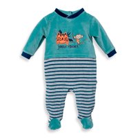 Osito Recién Nacido Niño Azul Pillin