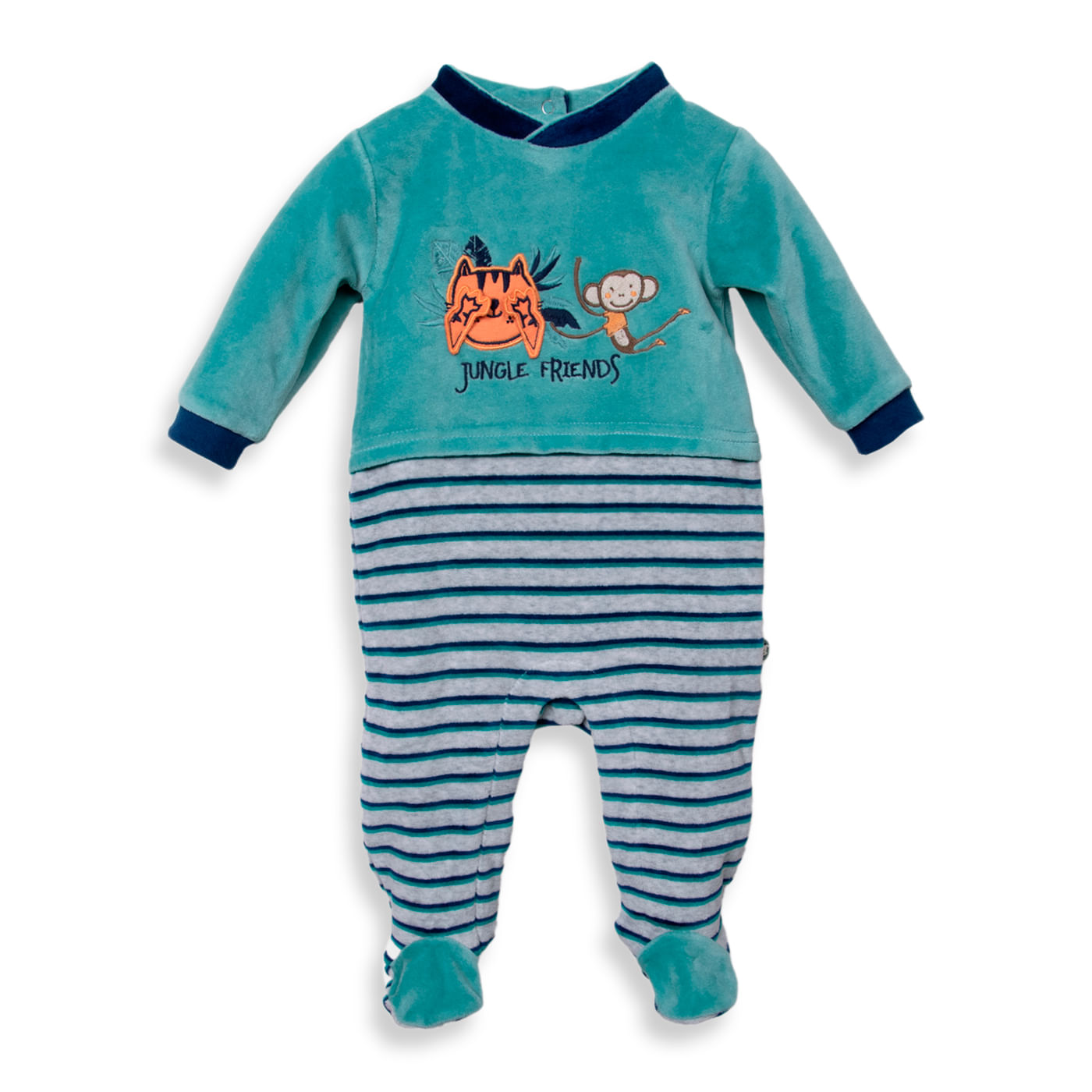 Osito Recién Nacido Niño Azul Pillin