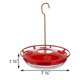 thumbnail image 3 of Alimentador de colibrí Aspects HummZinger Highview colgante 355 ml rojo - paquete de 2, 3 of 9