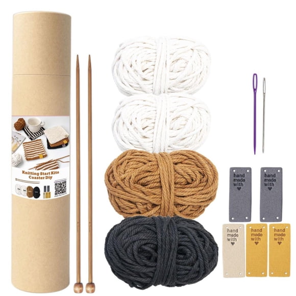 Posavasos DIY Set Decoración Del Hogar Mantel Individual Hilo De Tejer Para El Hogar Fiesta Sala De Estar