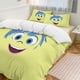 thumbnail image 1 of Light Yellow Joy Inside Out Comforter Set Soft 3 Pcs Twin Bedding Sets Thicken for All Season, 1 of 5