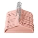 thumbnail image 1 of Baby Hangers MangoTree, ultrafinas y antideslizantes, paquete de 15 unidades, color rosa claro, 1 of 7