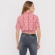thumbnail image 2 of Blusa Mujer Camisera Cruzada Rosado Flores Corona, 2 of 5
