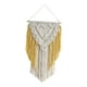 thumbnail image 2 of Tapiz Macramé Decoración Pared Algodón Blanco, 2 of 3