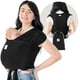 thumbnail image 1 of Portabebés KeaBabies D-Lite, fácil de llevar, negro, 1 of 9