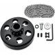 thumbnail image 1 of Go Kart Clutch 34 Bore 12 Tooth with 35 Chain, Centrifugal, 1 of 3