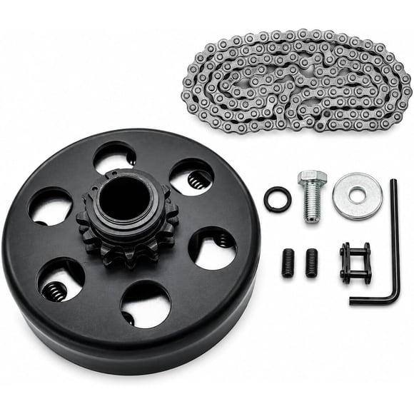 Go Kart Clutch 34 Bore 12 Tooth with 35 Chain, Centrifugal