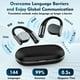 thumbnail image 3 of AARONMEI Auriculares de Traducción AI Bluetooth 5.3 Negro, 3 of 3