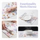 thumbnail image 4 of REGALWOVEN Juego de 6 Manteles Individuales de Estilo Rústico para Decoración de Mesa de Comedor Interior y Exterior Lavables Mantel de Cocina Limpiar con Paño Flores E 18*12in, 4 of 5